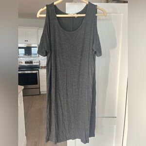 Zenana Outfitters Charcoal Dress
